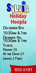 Sylvia Holiday Hoopla